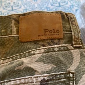 Polo camo jeans